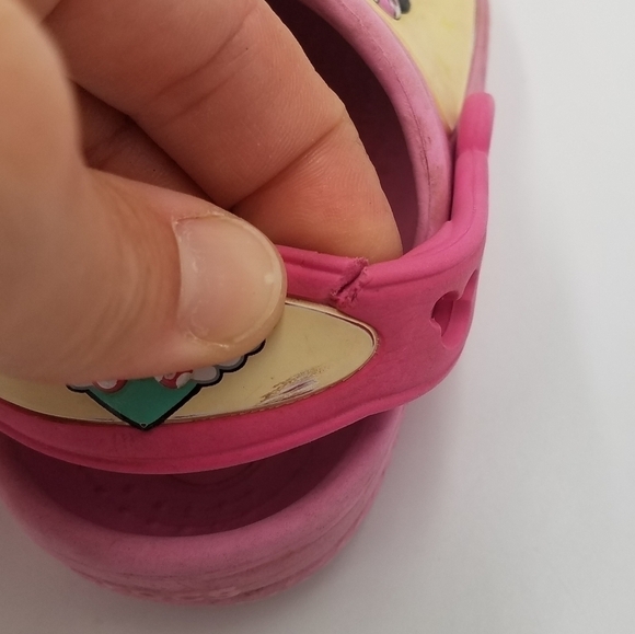 Crocs Disney Minnie Mouse Airplane Sunglasses Travel Sandal Clog 4T 5T - Picture 7 of 8